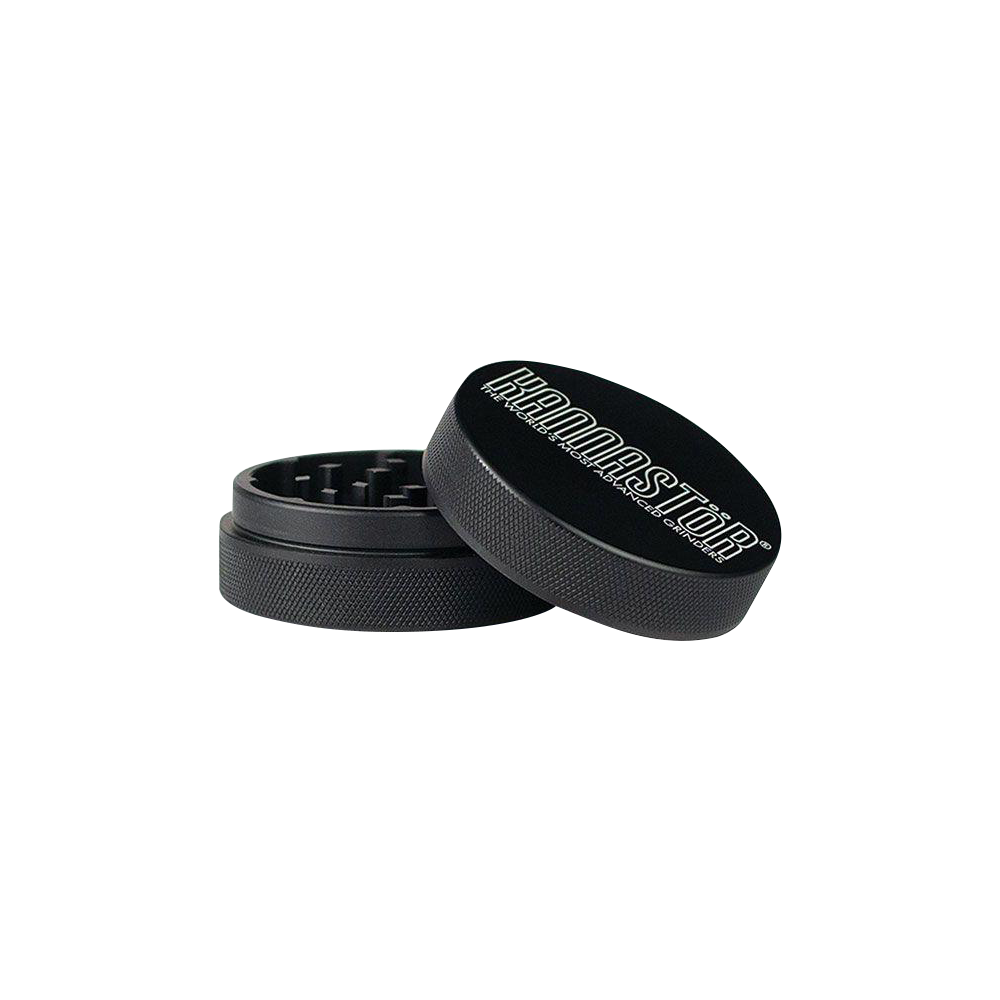 Kannastor 2-Piece Solid Top Grinder - The Ultimate Portable Grinder