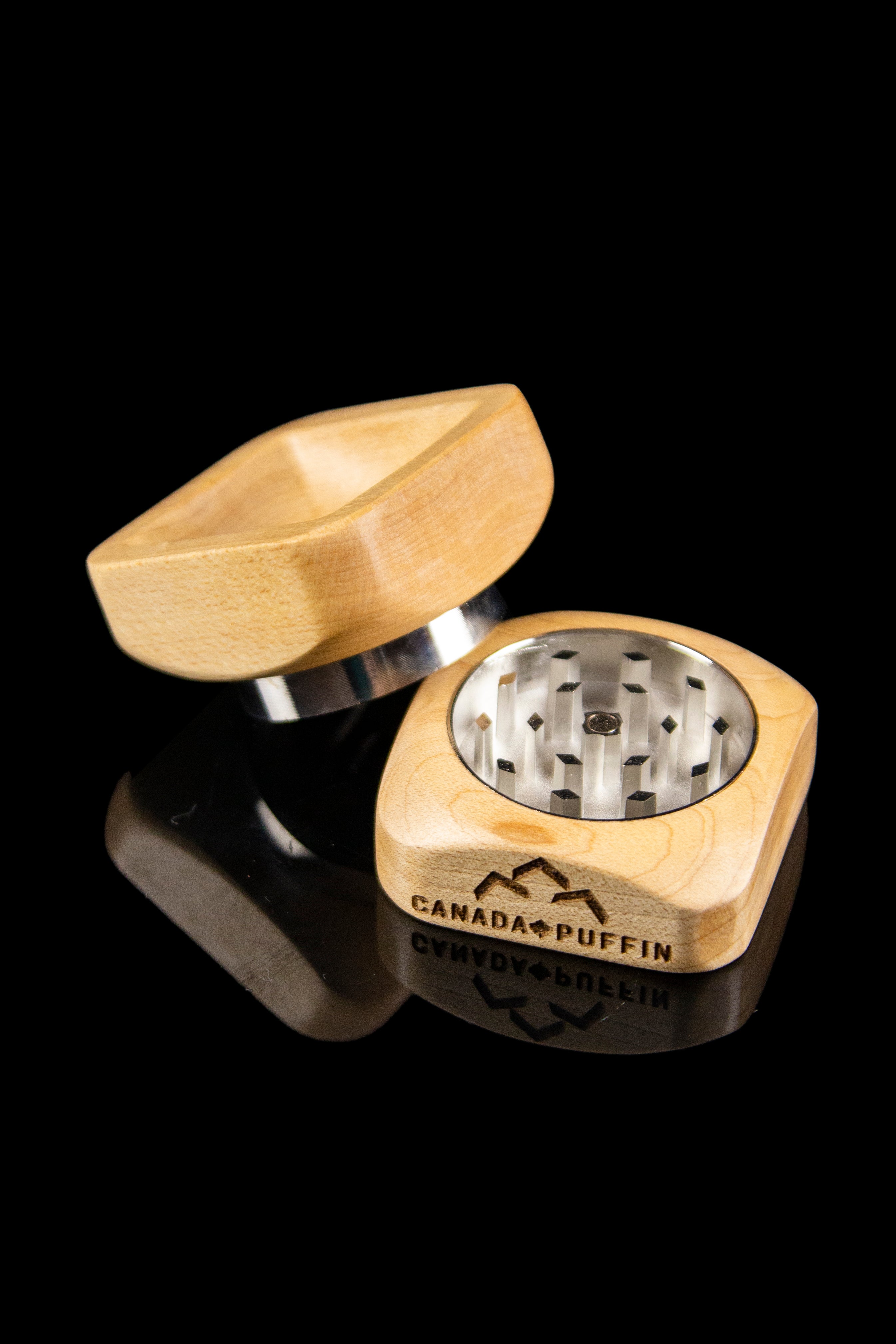 Canada Puffin's Premium Parklands Maple Wood Grinder