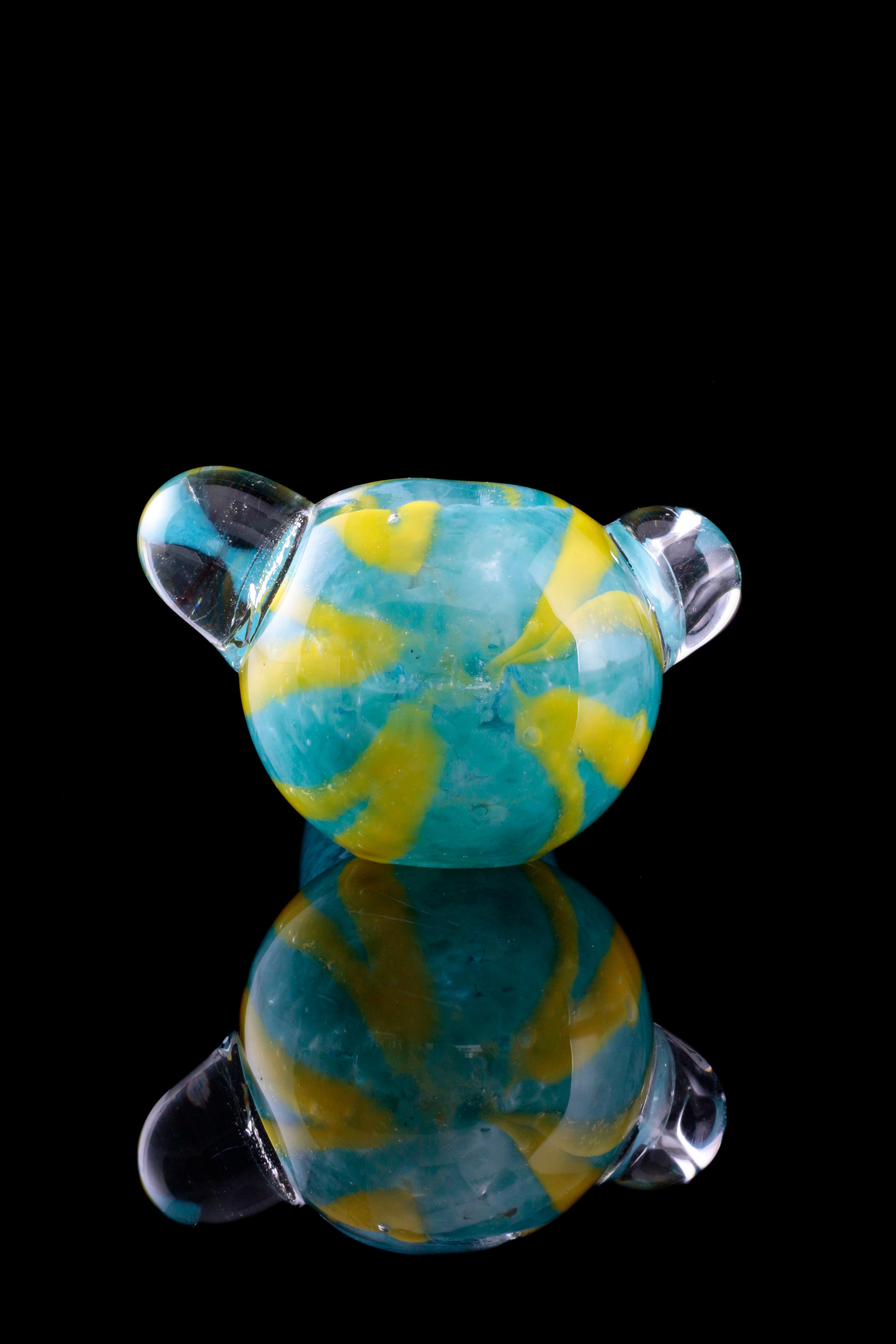 Cool 4.5 - inch Assorted Marbled Square Hand Pipe