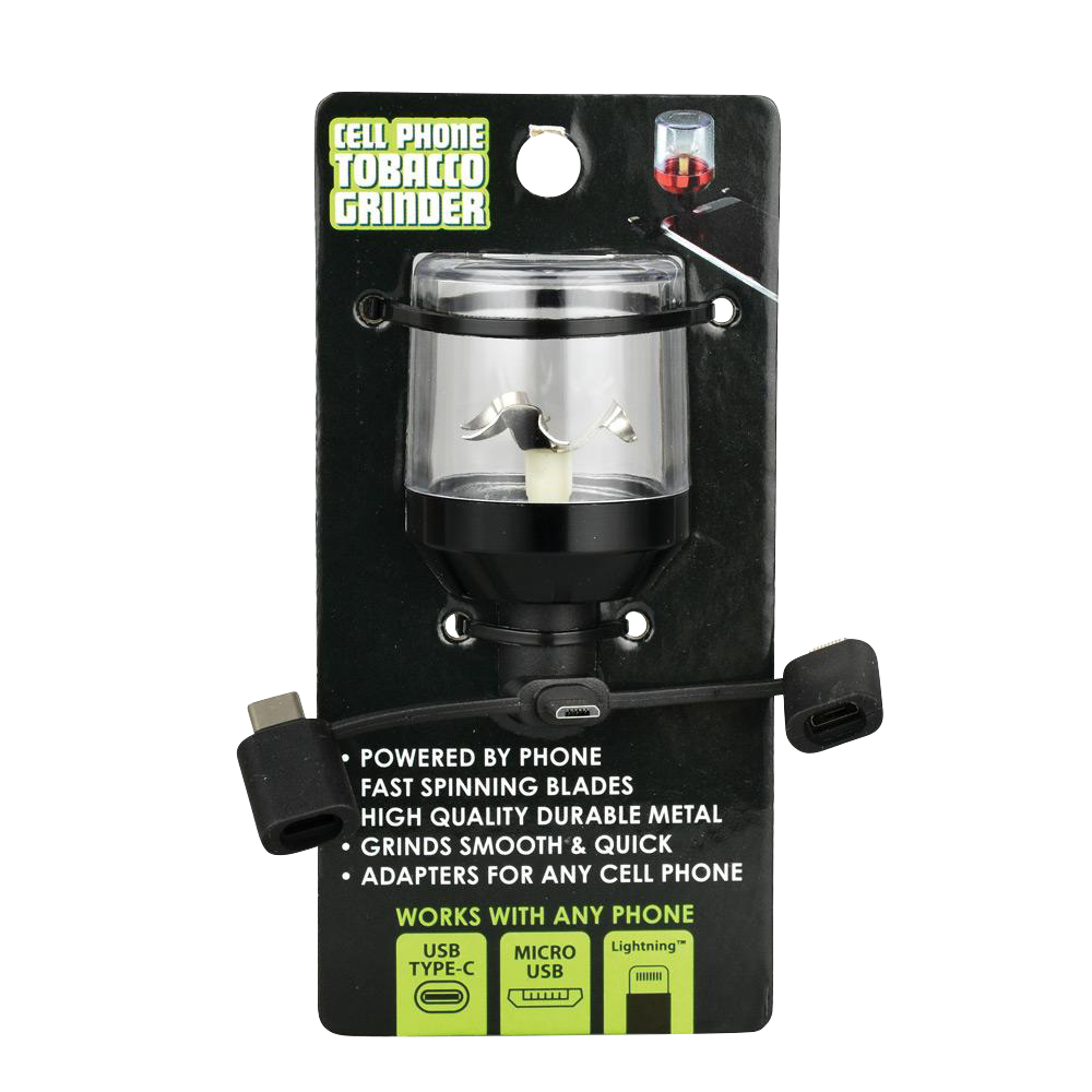 Must-Have Cell Phone Powered Herb Grinder - 6-Pack Bundle
