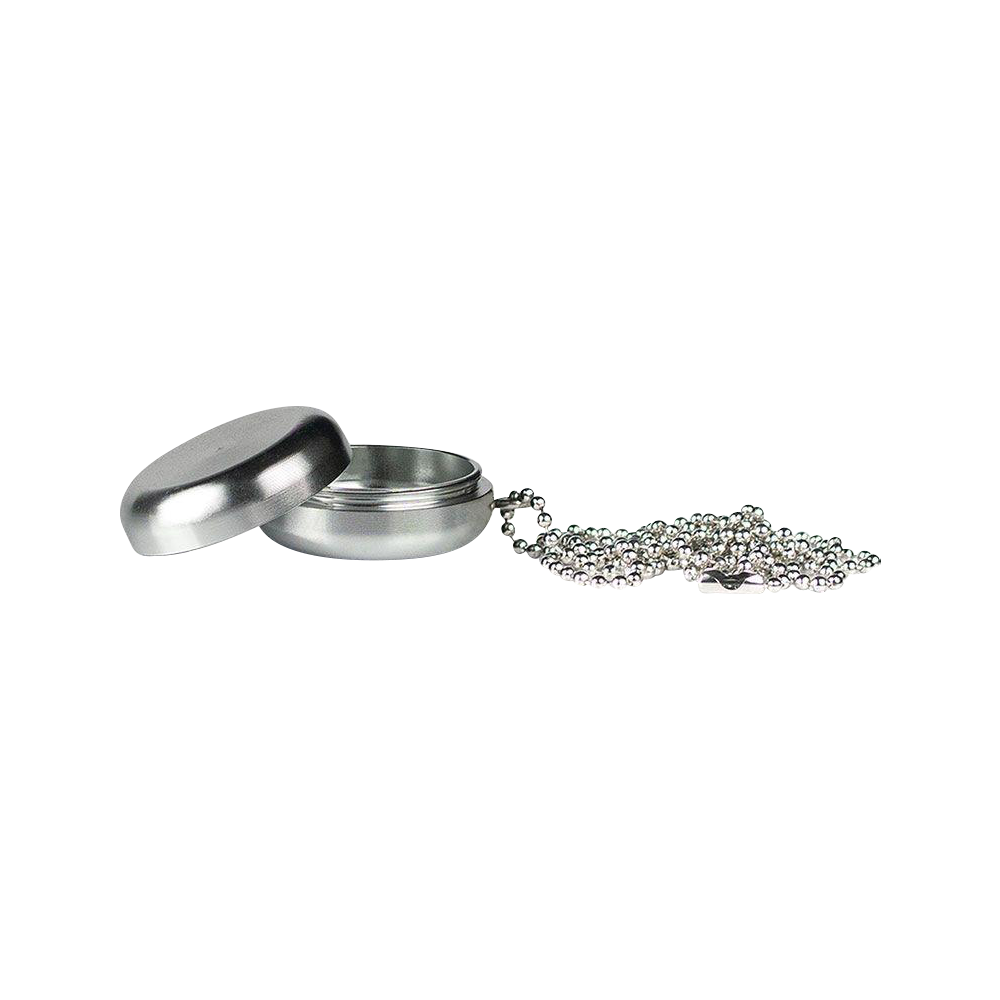 Kannastor Pendant Puck Necklace Grinder - The Ultimate On - the - Go Smoking Accessory