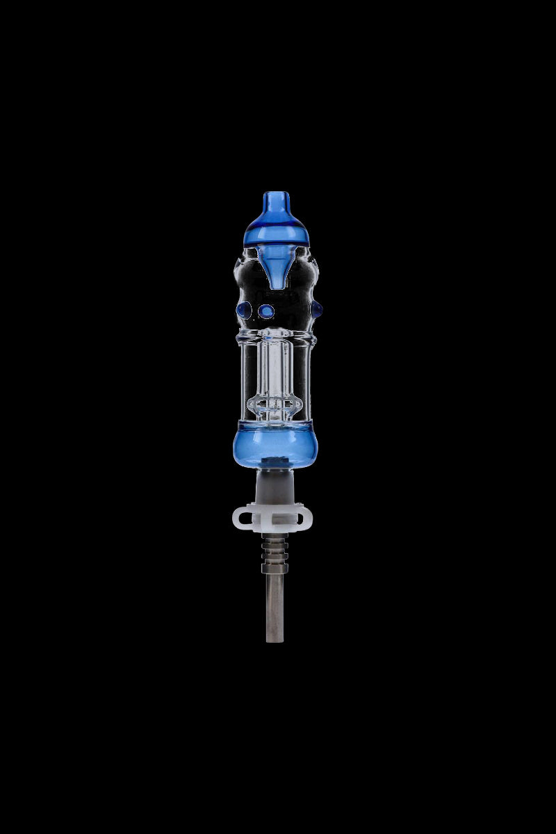 Stylish Colored Glass Nectar Collector with Titanium Nail - Must - Have for Dabbers