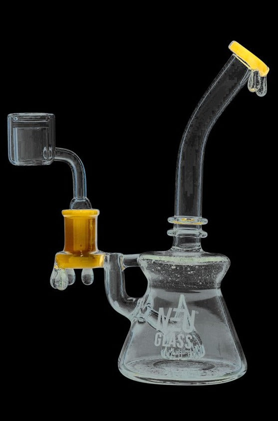NEU UV Cone Drip Water Pipe - Compact and Stylish Dabbing Rig